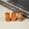 Grânulos de Sandália Finamente Esculpidos de Buda Ksitigarbha Acessórios para Joias DIY Pulseira de Contas Feita à Mão Materiais
