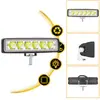 Luz LED para Coche y Motocicleta con lente 6smd 18W faro de gran visión faro de revisión luz de trabajo
