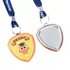 Personalizado de Fábrica Desenho Animado Desenho Animado emblema letra emblema de folha de flandres emblema de medalha emblema de listagem emblema decoração de presente