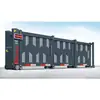 Puerta Deslizante Eléctrica, Puerta Retráctil Inteligente Sin Riel de Aleación de Aluminio, Puerta Retráctil Eléctrica Inteligente Segmentada con Suspensión Deslizante para Escuela
