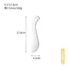 Placa Gua Sha de Aço Inoxidável, Placa Grande de Beleza Facial em Formato de Coração, Ferramenta de Massagem Facial Metálica, Raspador Universal para Todo o Corpo