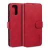 Adequado para Samsung S20 plus retro celular capa de couro A71 fosco borda oleosa porta-cartão capa protetora