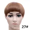 Franja Postiça, Aplique de Cabelo Realista, Franja Grossa, Franja Lateral, Presilha de Franja para Testa, Estilosa, Multicor, Franja Alargada e Espessada