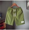 Shorts Masculino Verão Solto Casual Algodão e Cânhamo Calças Largas Roupa Externa Calças de Cinco Pontos tamanho grande Calças de Praia Tendência Tendência Calças de Comprimento Médio