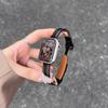 Para iwatchs9 correa de reloj s10 nueva s8 correa de reloj de cuero de apple s7s6 pulsera con hebilla magnética otoño e invierno