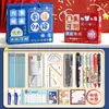 Set de Papelería para Exámenes, Regalo de Cumpleaños, Recompensa para Estudiantes de Primaria y Secundaria, Suministros de Papelería para Estudiantes de Secundaria y Preparatoria, Regalo Souvenir