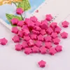 11mm Color Sólido Estrella Cinco Puntas Estrella de Resina Cuentas Sueltas DIY Pulsera Hecha a Mano Cuentas Accesorios de Joyería Venta al Por Mayor