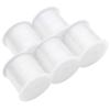 Fio de Cristal Transparente Fino Invisível Não Elástico DIY Fio para Miçangas Feito à Mão Enrolamento para Miçangas Linha de Pesca Acessórios Feitos à Mão