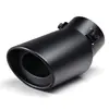 Tubo de escape trasero modificado para coche tubo de escape silenciador de escape de coche silenciador conducto suministros modificados tubo de escape de acero inoxidable