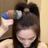 Faixa de Cabelo Extra Larga Sem Costura para Rabo de Cavalo Alto para Mulheres 2025 Novo Estilo Elástico de Cabelo Não Prejudicial Prendedor de Cabelo Versátil Prendedor de Cabelo Bola