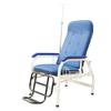 Sillón de Infusión Hospitalaria Individual de Espera Multifuncional de Acero Inoxidable Tipo Reclinable con Trípode para Clínica Colgante de Agua