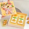 Caja de Empaque para Regalo del Día del Maestro 2025 Caja de Regalo Caja Vacía Ramo de Girasoles Pastel de Luna Souvenir Bolsa de Mensajero Caja de Empaque