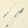 Cordón de Colgante de Loto de una Cara con Colgante de Jade y Oro, Cordón de Collar Tejido a Mano de Jade Fresco para Hombres y Mujeres, Venta al por Mayor