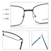 Armazones de Lentes de Negocio para Hombre Se Pueden Montar con Lentes Graduados, Bisagras de Resorte, Bloqueo de Luz Azul, Armazones de Lentes Artísticos al por Mayor