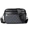 Bolso Cruzado para Hombres que Viajan al Extranjero, Bolso Cruzado Casual para Hombres Estampado, Ligero, Moderno, Sencillo, Versátil, Bolso de Hombro de Alta Gama