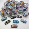 Nuevo Gashapon de 75 mm Totalmente Transparente Recubierto Tamaño Grande 75 Bolas de Gashapon Coche de Lata de Dibujos Animados Mixtos Gashapon Infantil