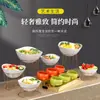 Soporte de exhibición de postres para buffet, juego de comidas frías, mesa de exhibición para pausa del té, plato de ensalada de frutas y verduras, adornos decorativos para uso comercial