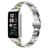 Adecuado para Huawei Band 10 Siete Correas de Acero Nueva Huawei Band8/9 Acero Inoxidable Tres Correas de Acero