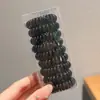 2026 Novo Estilo Rabo de Cavalo Alto Prendedor de Cabelo Rosa Antiderrapante para Meninas, Elástico de Cabelo Acessório de Cabelo