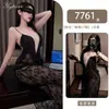 Lencería sexy Yeqin, pura y deseable, caliente y sexy, transparente, camisón de encaje dulce, conjunto tentación escotado qqny7761