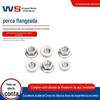 201316316L304 Porca Sextavada com Flange de Aço Inoxidável Din6923 com Dentes M3-M16 Resistente à Corrosão