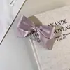 Pinza para el cabello con peine de inserción trasera dulce de lazo coreano para flequillos de niñas Herramienta de peinado para cabello rebelde Peine para el cabello Pinza para el cabello linda