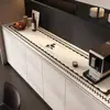 Alfombrilla de entrada de lujo ligero y de alta gama, alfombrilla protectora para encimera de mueble de comedor, zapatero, mueble de vino anti-suciedad, mueble de TV