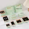 Caja de Joyería con Textura Fresca Caja de Regalo para el Día de San Valentín Caja de Joyería para Anillos Empaque para Pulseras Collares Caja de Regalo con Tapa Cielo y Tierra