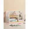 Prateleira de armazenamento para mesa de escritório estante de mesa prateleira de mesa pequena multicamadas porta-copos simples prateleira de armazenamento de livros para dormitório