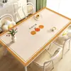 Toalha de Mesa de Luxo Leve e de Alta Qualidade, Jogo Americano de Mesa de Jantar Cartoon, Impermeável, à Prova de Óleo, Não Lavável, Tapete Anti-Escaldante, Tapete de Proteção para Mesa de Centro