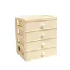Nuevo Gabinete de Almacenamiento de Escritorio Tipo Cajón, Tocador, Estante de Almacenamiento por Capas para Productos para el Cuidado de la Piel, Caja de Almacenamiento y Organización para Papelería de Oficina