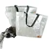Bolsa Tote Transparente Tecida Feita Sob Medida com Laminação de PP, Impermeável, Bolsa Publicitária Chamativa, Sacola de Compras Artística Eco-Friendly para Presente