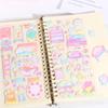 Diario de la casa de juegos YTHB, manual de espuma con dibujos animados estéreo, pegatinas decorativas de la Copa del Mundo, pegatinas para niños