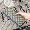 Nueva Cartera de Letras para Mujer Bolso con Cremallera Estilo Occidental Precio Especial Bolso para Teléfono Móvil Doble Uso para Mujeres de Mediana Edad Bolso para Monedas Pequeño de Gran Capacidad