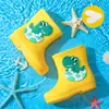 Botas de lluvia para niños nuevas dibujos animados lindas niños bebé botas de lluvia niñas estudiantes niños pequeño zapatos de agua impermeables zapatos de goma