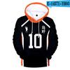 Traje de Personaje Junior de Voleibol de Anime de Amazon para Primavera y Otoño 2025 Sudadera con Capucha y Cremallera Cos3D Moda