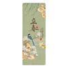 Alfombrilla de Yoga de Gamuza de Piel de Ciervo y Goma Toalla de Taller 1.5mm Ultradelgada Plegable Antideslizante Absorbente de Sudor Alfombrilla de Yoga Alfombrilla de Fitness Hogar