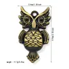 Pendente Personalizado de Animal Águia em Liga Metálica Estilo Europeu e Americano Transfronteiriço Acessório de Corrente para Suéter DIY Feito à Mão Pingente de Joia