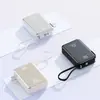 Power Bank Modelo Nuevo Transfronterizo Enchufe AC 20000mAh con Cable Integrado Carga Súper Rápida de 22.5W Fuente de Alimentación Móvil Logo