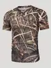 Exportación Transfronteriza Amazon Aliexpress Venta Caliente Europea y Americana Juventud Masculina Deportes Impresión Digital 3D Camiseta de Manga Corta