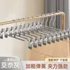 Clipes Cabide para Calças para Uso Doméstico, Cabides Jk para Pendurar Roupas, Clipes de Aço Inoxidável para Saias para Armazenamento, Clipes Antiderrapantes para Secar Roupas