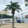 Árbol de coco artificial a gran escala, fibra de vidrio, resistente a los rayos UV, apto para uso en exteriores e interiores, ideal para hoteles, centros comerciales y diseño de paisajes tropicales