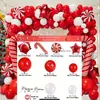 Paquete de Globos de Navidad 2026 Película de Aluminio Combinación de Globos de Látex Decoración Escena Montaje Atmósfera Globos para Fiesta