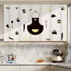 Cortina Nova para Cozinha de Primavera 2026, Cortina para Esconder Armário, Cortina Decorativa para Prateleira de Armazenamento com Velcro