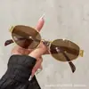 Óculos de Sol da Moda Tendência Estilo Celebridade da Internet para Dirigir, Venda Direta Popular no Atacado para Mulheres - Coleção Primavera/Verão 2024