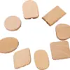 Llavero de Madera de Haya Colgante Creativo Grabado Láser Personalizado Impresión Tallado Venta al por Mayor en Stock Anillo para Llaves de Madera Maciza
