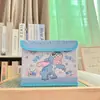 Caja de Almacenamiento Plegable de Escritorio Culomi Peces Feos Caja de Almacenamiento Plegable para Dormitorio Caja de Almacenamiento para Cosméticos
