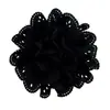 Tela de gasa de malla hueca simple europea y americana flor color sólido diy correa para el pelo de niños zapatos sombrero corsage material accesorios