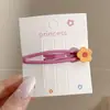 Pinzas laterales con un toque de alta gama, pasadores exquisitos, pasadores para el cabello lindos de dopamina, pinzas para flequillo, pasadores de estilo coreano para primavera-verano