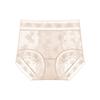 Panty de encaje para mujer, cintura media-alta, control de abdomen, 10A, seda antibacteriana, entrepierna extendida, delgado de verano, sexy, al por mayor